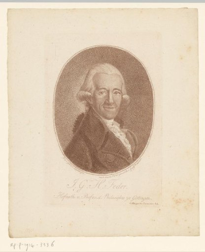 Portrait of Johann Georg Heinrich Feder