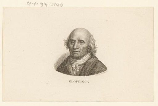 Portrait of Friedrich Gottlieb Klopstock