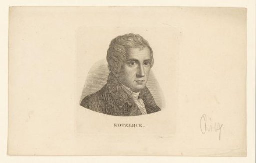 Portrait of August Friedrich Ferdinand von Kotzebue