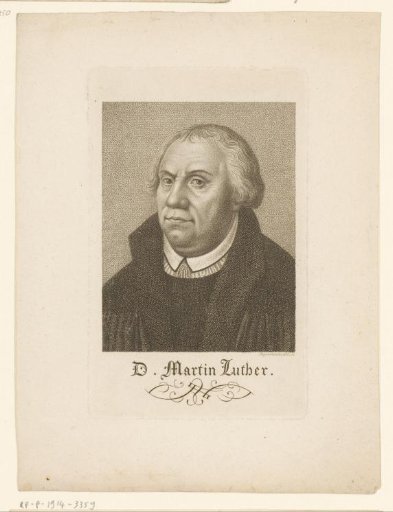 Portrait of Martin Luther