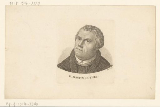 Portrait of Martin Luther