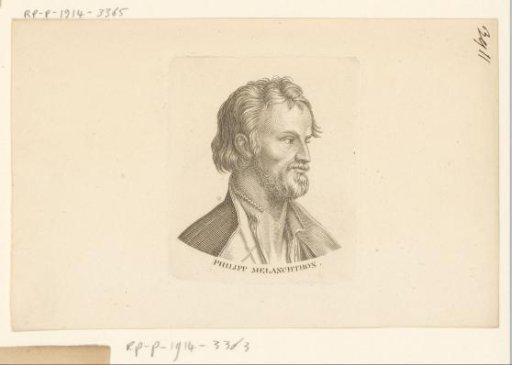 Portrait of Philipp Melanchthon