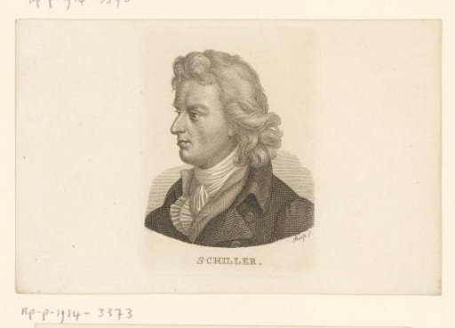 Portrait of Friedrich von Schiller