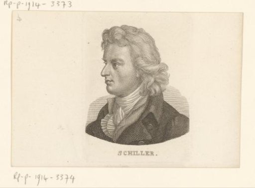 Portrait of Friedrich von Schiller