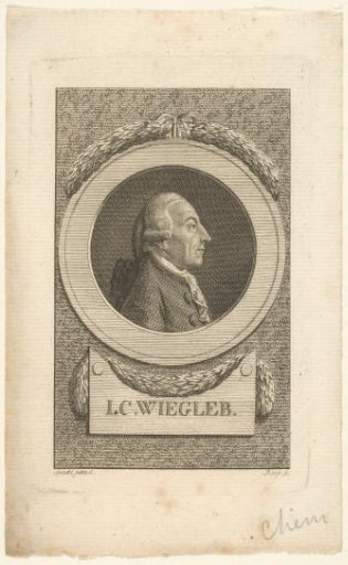 Portrait of Johann Christian Wiegleb