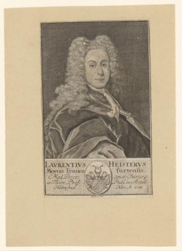 Portrait of Lorenz Heister
