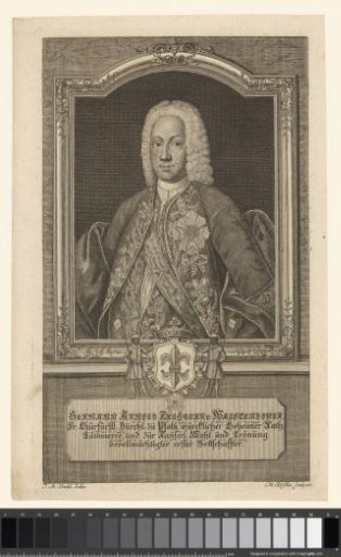 Portrait of Hermann Arnold, Baron von Wachtendonck