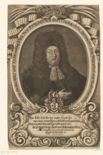 Portrait of Friedrich Gottschaid