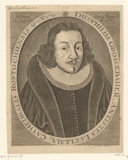 Portrait of Theophil Grossgebauer