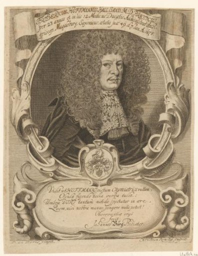 Portrait of Friedrich Hoffmann