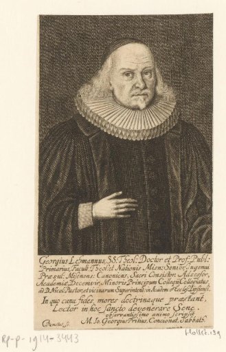 Portrait of Georg Lehmann