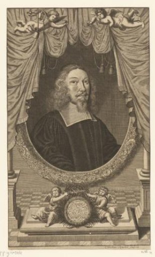 Portrait of Johannes Olearius