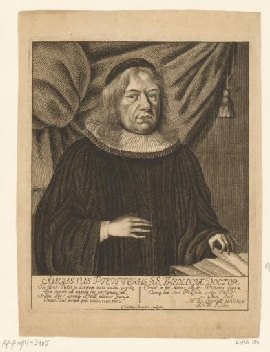 Portrait of August Pfeiffer