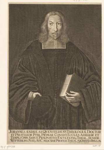Portrait of Johann Andreas Quenstedt