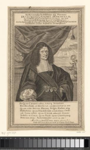 Portrait of Georg von Schöbel und Rosenfeld