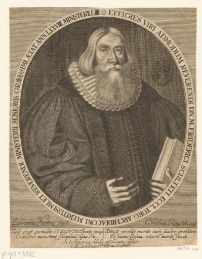 Portrait of Friedrich Scultetus