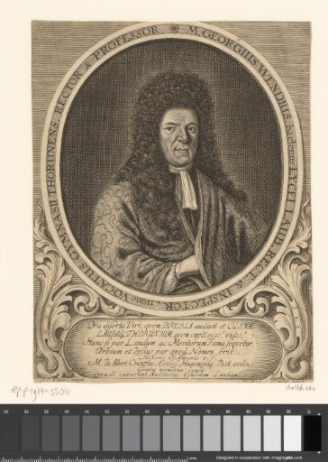 Portrait of Georg Wende