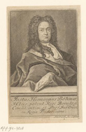 Portrait of Justus Henning Böhmer