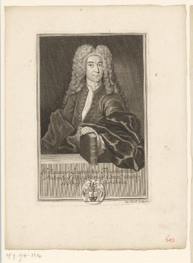 Portrait of Johann Lorenz Fleischer