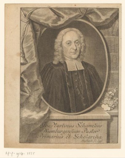 Portrait of Johann Martin Schamel