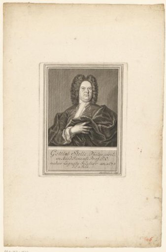 Portrait of Gottlieb Stolle