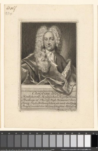 Portrait of Christian Wolff