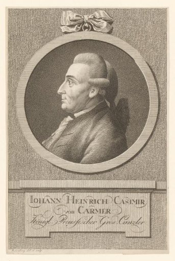 Portrait of Johann Heinrich Casimir Carmer