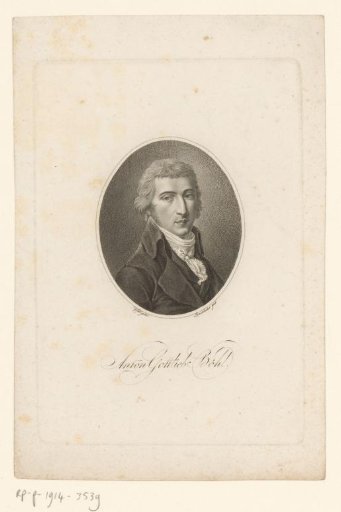 Portrait of Anton Gottlieb Böhl