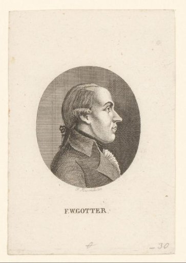 Portrait of Friedrich Wilhelm Gotter