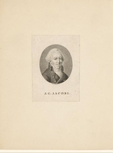 Portrait of Johann Georg Jacobi
