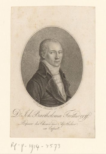 Portrait of Johann Bartholomäus Trommsdorff