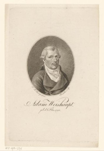 Portrait of Adam Weishaupt