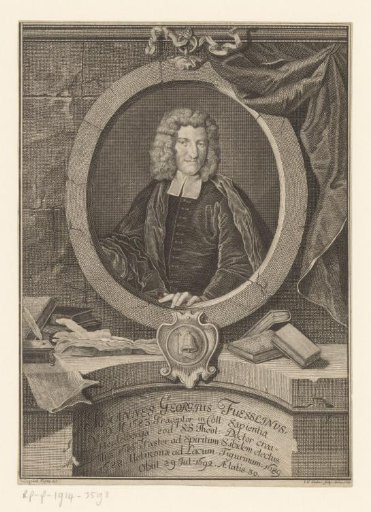 Portrait of Johann Georg Fuessli