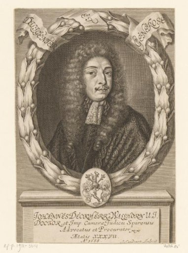 Portrait of Johannes Deckherr von Wallhorn