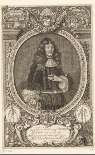 Portrait of Johann Arnold Friderici