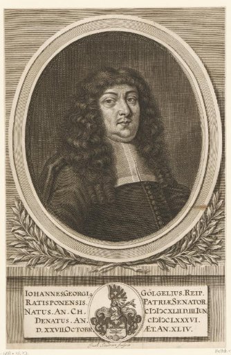 Portrait of Johann Georg Gölgel