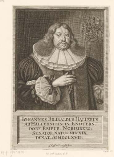 Portrait of Johann Willibald Haller von Hallerstein