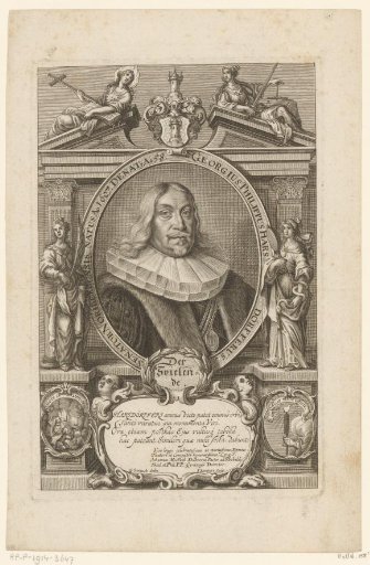 Portrait of Georg Philipp Harsdörffer