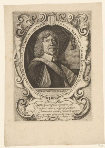 Portrait of Johann Septimius Jörger von Tollet