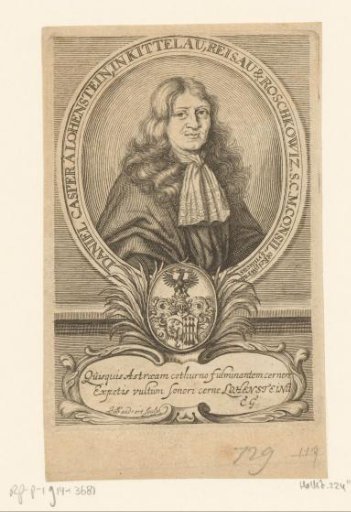 Portrait of Daniel Casper von Lohenstein