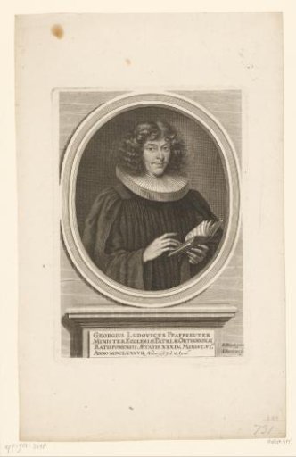 Portrait of Georg Ludwig Pfaffreuter