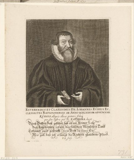 Portrait of Johann Rüd