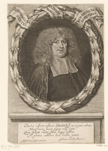Portrait of Johann Saubert