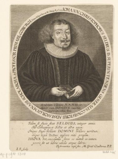 Portrait of Johann Christoph Seld