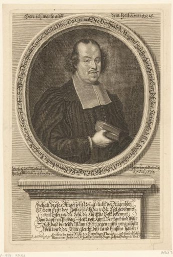 Portrait of Johann Jacob Steinhofer