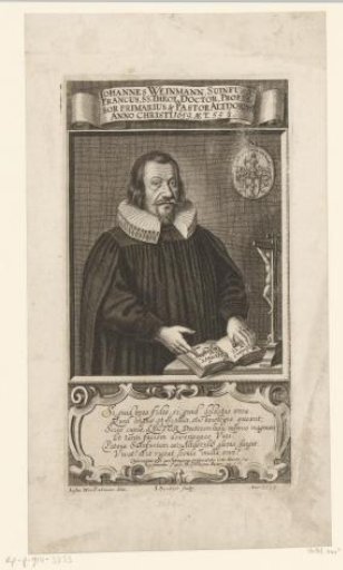 Portrait of Johann Weinmann