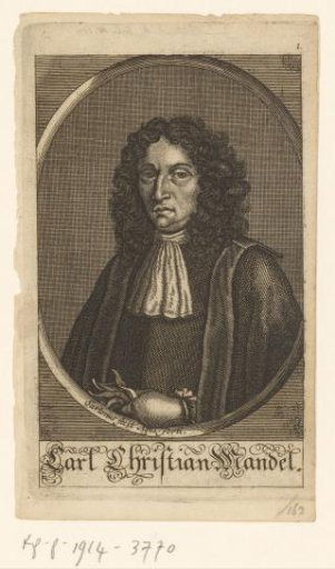 Portrait of Carl Christian Mandel