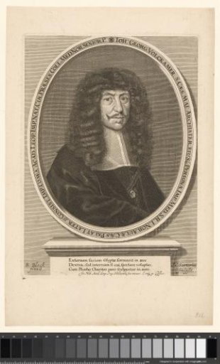 Portrait of Johann Georg Volckamer