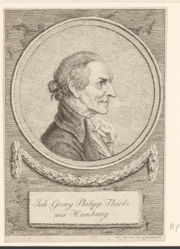 Portrait of Johann Georg Philipp Thiele