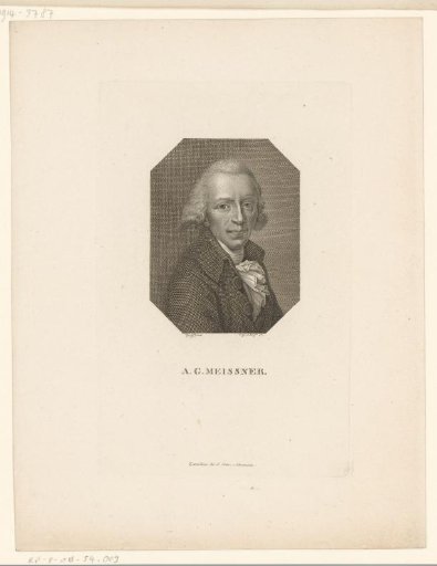 Portrait of August Gottlieb Meissner